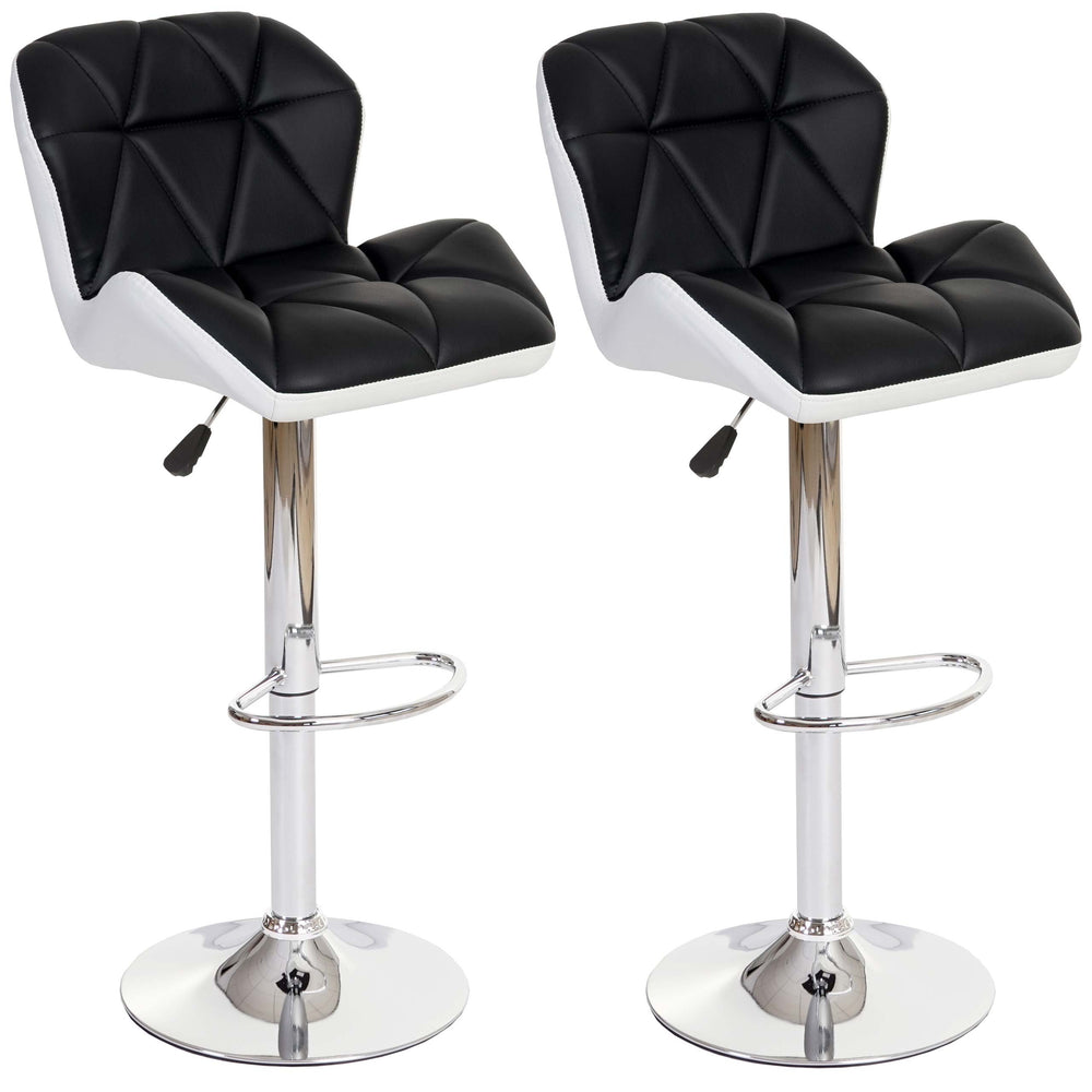 2x Barhocker Hamilton Retro anthrazit