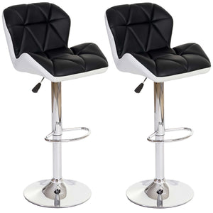 2x Barhocker Hamilton Retro anthrazit