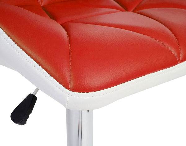 2x Barhocker Hamilton Retro ~ rot