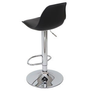 2x Barhocker Tresenhocker Kunstleder ~ schwarz