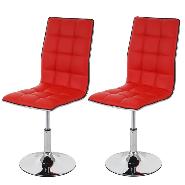 2x Esszimmerstuhl Dieburg rot