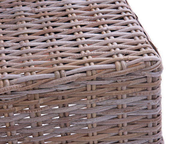 2x Esszimmerstuhl Kubu-Rattan ~ mit Sitzkissen
