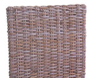 2x Esszimmerstuhl Kubu-Rattan ~ mit Sitzkissen