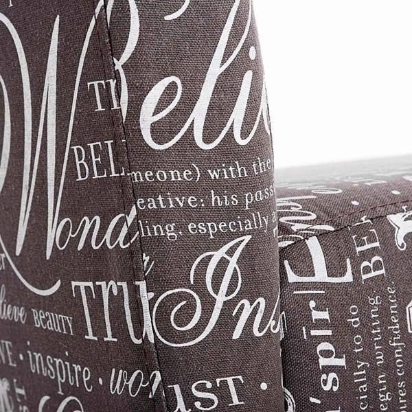 2x Esszimmerstuhl Littau Textil mit Schriftzug grau