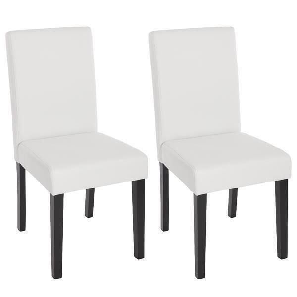 2x Esszimmerstuhl weiss matt