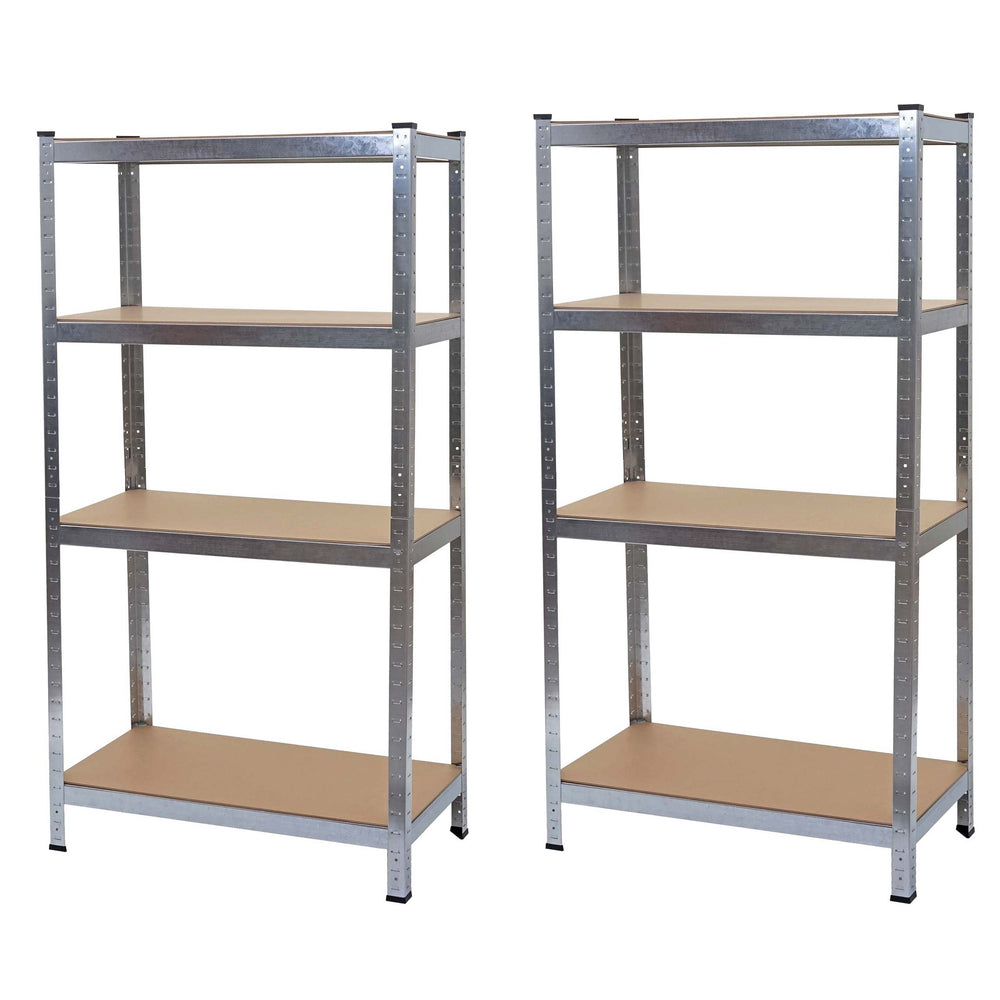2x Steckregal Werkstattregal Traglast 320kg 160x80x40cm verzinkt
