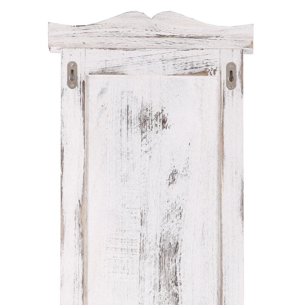 2x Wandgarderobe Shabby 109cm Vintage ~ weiss