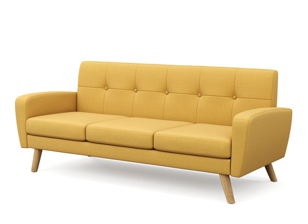 Sofa ALLY 3-Sitzer gelb