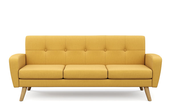 Sofa ALLY 3-Sitzer gelb