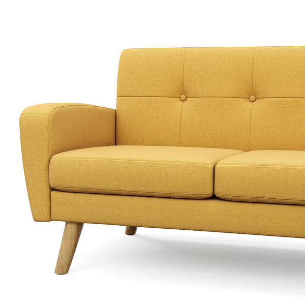 Sofa ALLY 3-Sitzer gelb