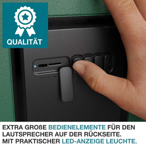 3-in-1 Musikkühlbox mit Bluetooth 21l tragbar & stylisch