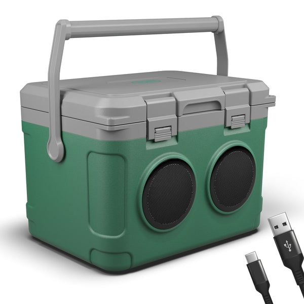 3-in-1 Musikkühlbox mit Bluetooth 21l tragbar & stylisch