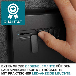 3-in-1 Musikkühlbox mit Bluetooth 21l tragbar & stylisch