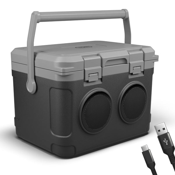 3-in-1 Musikkühlbox mit Bluetooth 21l tragbar & stylisch