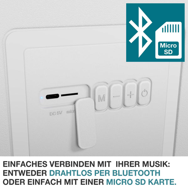 3-in-1 Musikkühlbox mit Bluetooth 21l tragbar & stylisch