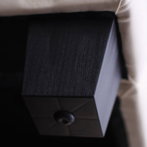 3-Sitzer Loungesofa aus Kunstleder hellgrün