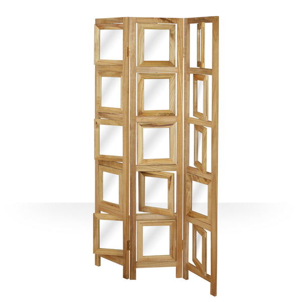 3-panel folding screen room divider photo wall nature