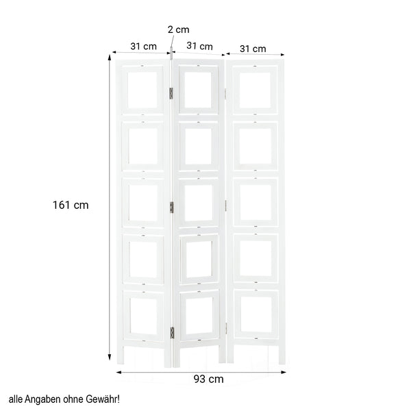 3-panel folding screen room divider photo wall nature