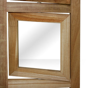 3-panel folding screen room divider photo wall nature