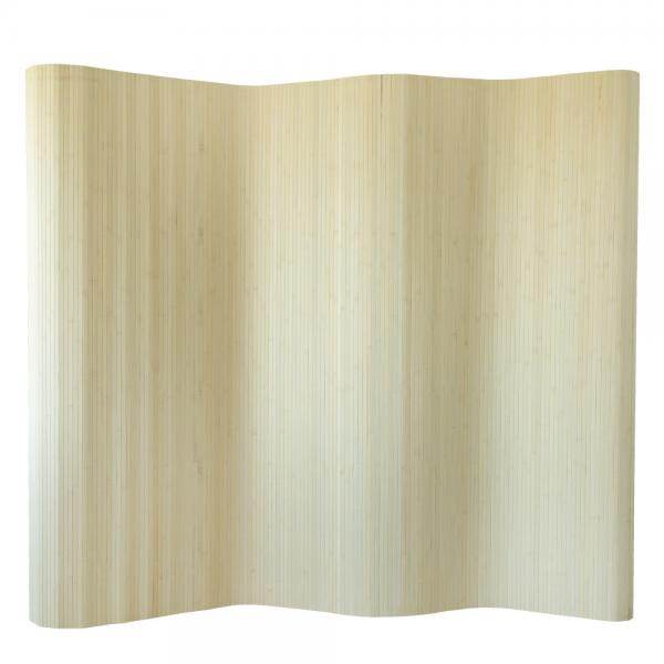 Paravent Bambusraumteiler 195x250 natur