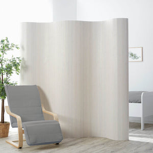 Paravent Bambusraumteiler 195x250 weiss