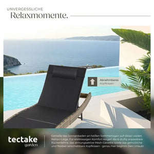 Rattan Sonnenliege Moana