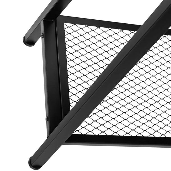 Konsolentisch Tralee 100x35x80,5cm Industrial dunkelbraun