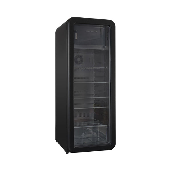 Kibernetik RKS256 Retro Getränkekühlschrank schwarz