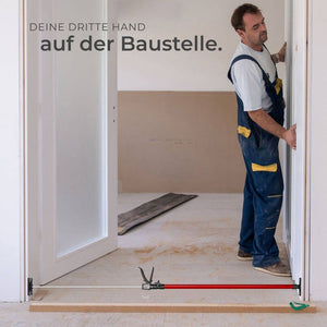 4 Deckenstützen 115 bis max. 290cm rot