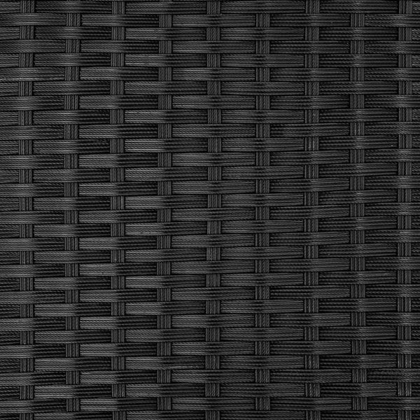 Rattan Lounge Verona schwarz