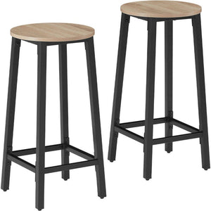 2x sgabelli da bar Corby - Marrone chiaro industriale