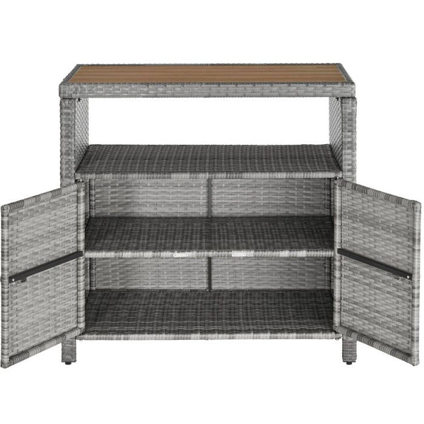 Gartenschrank Monscia grau