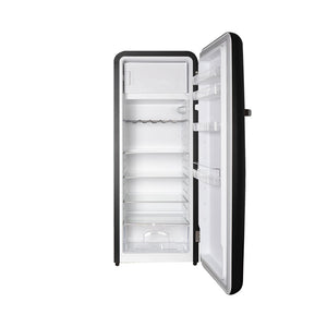 Kibernetik KSG260 Retro Kühlschrank schwarz