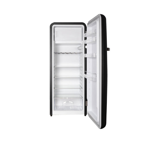 Kibernetik KSG260 Retro Kühlschrank schwarz