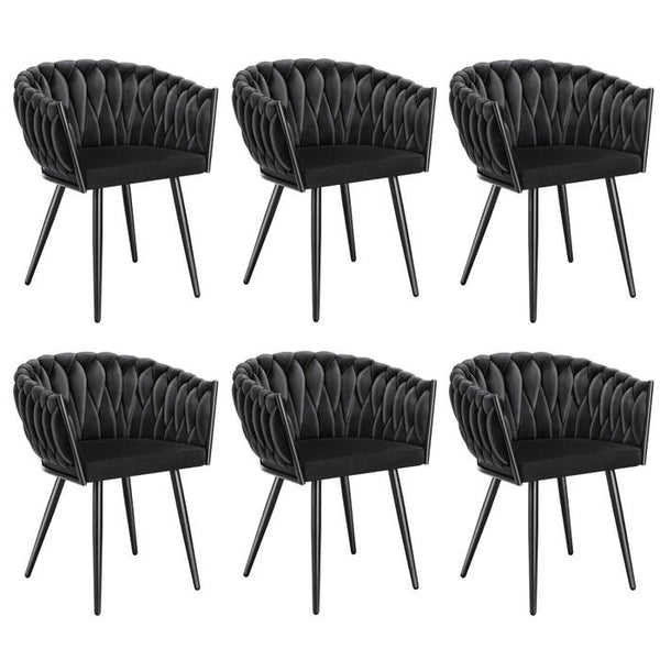 Esszimmerstuhl Astano schwarz 6er Set
