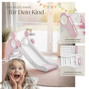 Kinderrutsche Joy pink