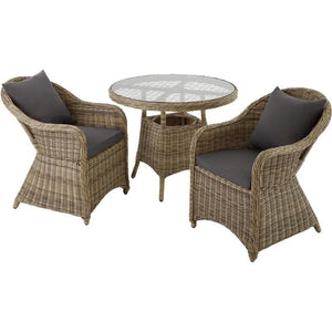 Aluminium Rattan Sitzgruppe Zürich