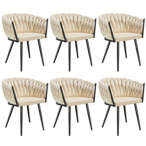 Esszimmerstuhl Astano Sand 6er Set