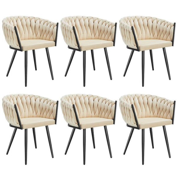 Esszimmerstuhl Astano Sand 6er Set