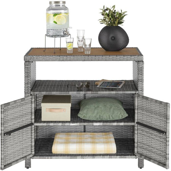 Gartenschrank Monscia grau