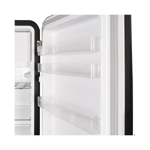 Kibernetik KSG260 Retro Kühlschrank schwarz