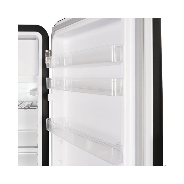Kibernetik KSG260 Retro Kühlschrank schwarz