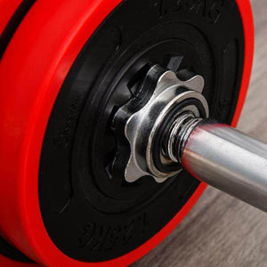 Hantelset Verstellbare 20KGS Langhantel & Kurzhantel
