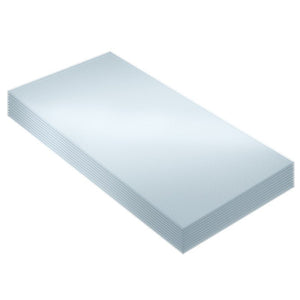 10er Set Doppelstegplatten Shiny 121 x 60,5 x 0,6 cm