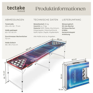 Beer Pong Table BeerWars II