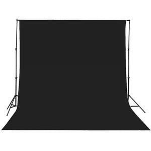 Hintergrundstoff 3x3m schwarz