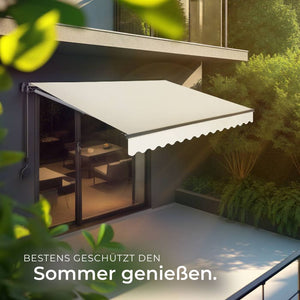 Gelenkarmmarkise Ornella beige 300 x 250 cm