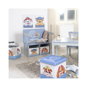 roba Klappbare Sitzbank mit Aufbewahrungsbox Paw Patrol