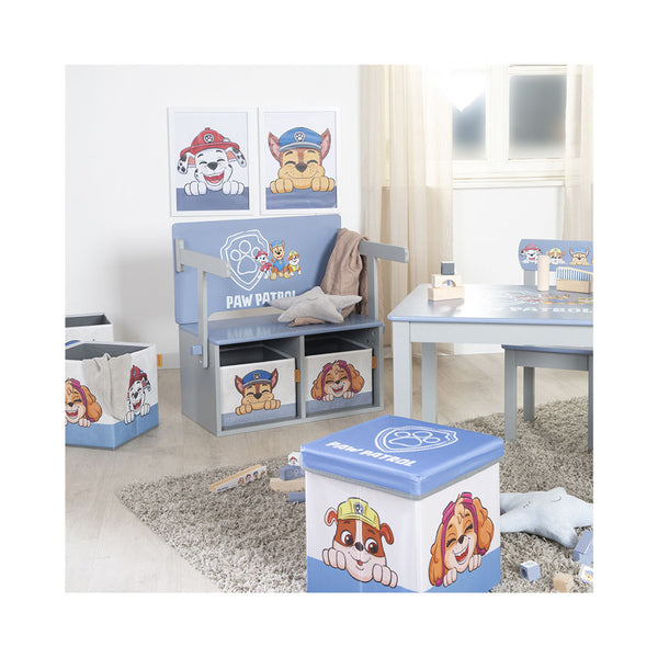 roba Klappbare Sitzbank mit Aufbewahrungsbox Paw Patrol