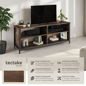 Sideboard Navan 147x41x60,5cm Industrial dunkelbraun